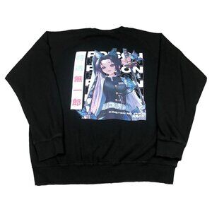 Demon Slayer Insect Breathing Shinobu Kocho Sweatshirt Adult Size‎ 2XL